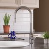 Alfi Brand Polished SS Sgl Hole Pull Down Kitchen Faucet AB2028-PSS